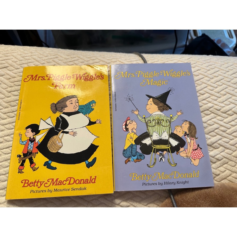 Books Lot 2 Mrs. Piggle-Wiggle's Farm Mrs. Piggle-Wiggle's Magic 1987 Vt